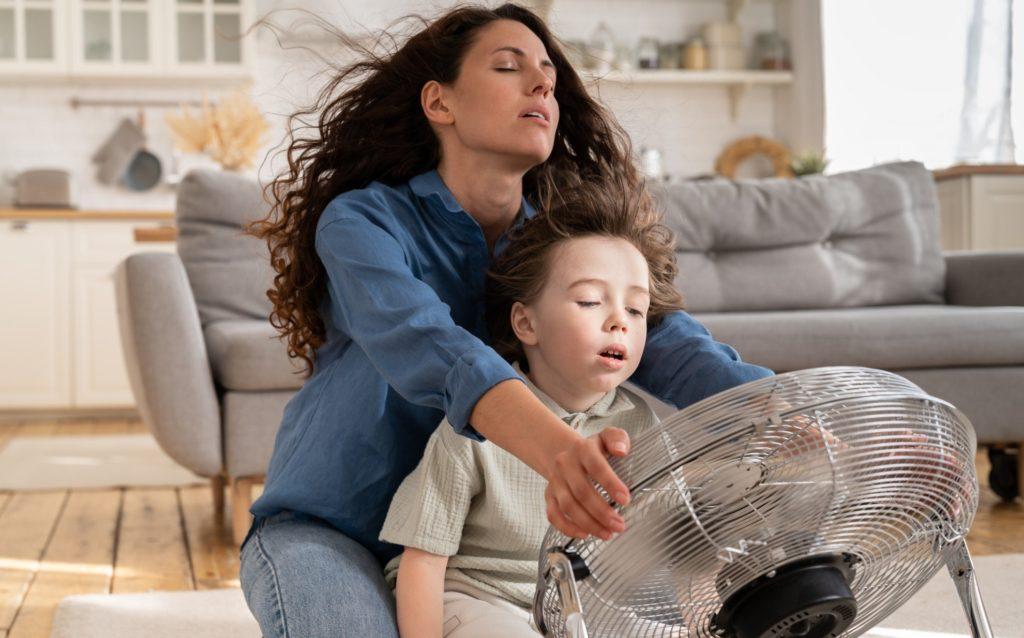 Wind und frische in der Wohnung