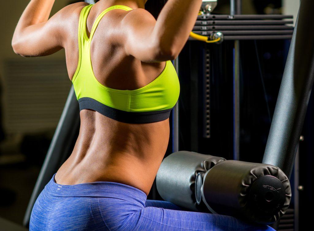 fitness woman lifting weight